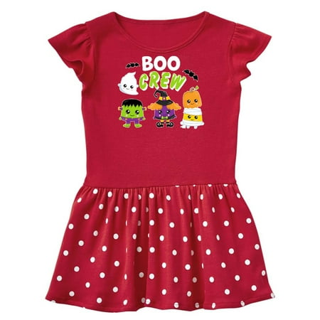 

Inktastic Halloween Boo Crew Trick or Treating Gift Baby Girl Dress