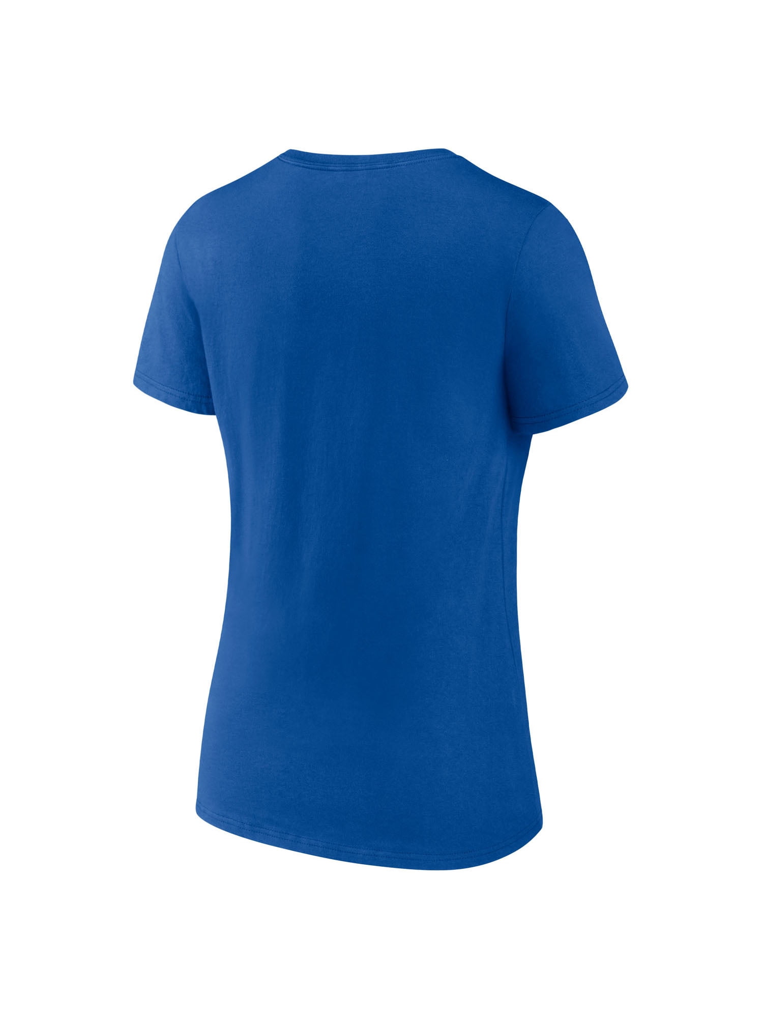 NCAA Florida Gators Women's Blue Cotton Short Sleeve V T Shirt