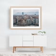 thumbnail image 5 of Over Torino 01 - Turin Piedmont Italy Photography Oak Framed Wall Art Print 24 x 36 inches, 5 of 6