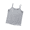 Gray, variant on LYMAYTER Girls Solid Color Lace Crew Neck Tank Tops Slim Sleeveless Camisole Soft Summer Undershirts 4-14Y