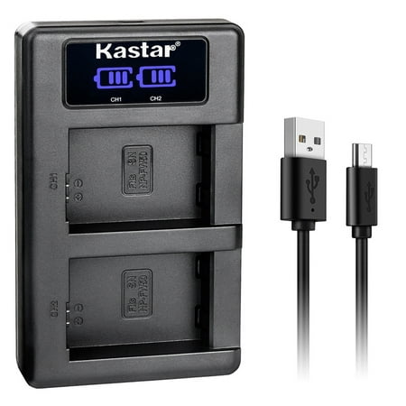Image of Kastar NP-FW50 LKD2 USB Battery Charger Compatible with Sony ILCE-QX1 ILCE-QX1L NEX-3 NEX-3N NEX-5 NEX-5N NEX-5R NEX-5T NEX-6 NEX-7 NEX-C3 NEX-C5 NEX-F3 Camera