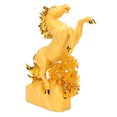 thumbnail image 2 of Caballo Estatua Decoración Decorativa Corriendo Caballo Estatua Caballo Estatuilla Escritorio Caballo Estatuilla Escritorio Ornamento Caballo Estatua Oro Exquisito Hermoso ANGGREK No, 2 of 8