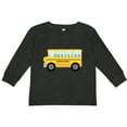 thumbnail image 3 of Inktastic School Bus Boys or Girls Long Sleeve Toddler T-Shirt, 3 of 5