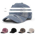 thumbnail image 3 of CYSFASHION Baseball Cap for Women Fashion Accessories Trucker Hat Liftweight Sun Visor Soft Men's Hats & Caps Coffee, 3 of 9