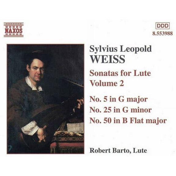 Robert Barto - Sonatas for Lute 2 - Music & Performance - CD