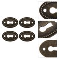 thumbnail image 3 of 20pcs Oval Decorative Keyhole Cover Keyhole Escutcheon Plate for Dresser Drawer, 3 of 7