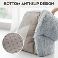 thumbnail image 6 of Dog Couch, Small Dog Bed with Removable Washable Cover, Cute Cat Couch for Pets, Cat Beds for Indoor Cats with Anti-Slip Bottom (Grey), 6 of 16