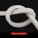 thumbnail image 4 of Flexible Sólido Silicona Tira 0.59"x0.59"x3.28 Pies Rectangular Sin Adhesivo Rollo para Puerta, Blanco, 4 of 6