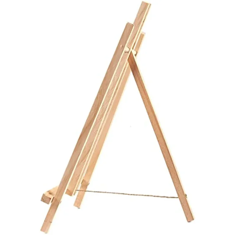 Ninesung 12 Pack Wood Table Top Easels for Painting, Small Stands