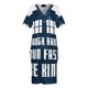 thumbnail image 4 of Laugh Hard Run Fast Be Kind Loose Pocket Dress Evening dresses evening dress ladies, 4 of 7