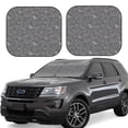 thumbnail image 2 of Picia Funny Chicken 2 Piece Car Windshield Sun Shade Foldable | Foldable Sun Shield for Front Window Blocks UV Rays and Keeps Your Vehicle Cool-Medium, 2 of 7