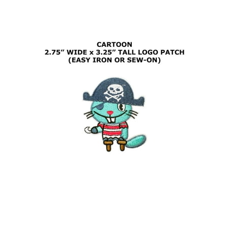 Happy Tree Friends Russel Embroidered Iron/Sew-on Cartoon Theme Logo Patch/Applique