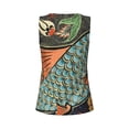 thumbnail image 5 of Haiem Rich Fish Workout Tank Tops for Women, Athletic Sports Slim-Fit Tank Tops, Compression Sleeveless Dry Fit Shirts,Athletic Shirt-Medium, 5 of 9