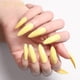 thumbnail image 2 of Qarigey 1 Juego de uñas postizas de prensa larga resistentes a los arañazos, Kits de manicura de uñas artificiales, regalos de cumpleaños para Juegos de manicura SM172249Amarillo Qarigey CE011515-12, 2 of 6