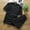 Black, variant on Men's 2 Pieces Linen Set Henley Shirt Short Sleeve and Harem Pants Wide Leg Baggy Beach Yoga Trousers Outfits Size L-4XL White