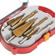 thumbnail image 3 of Juego de 6 Brocas Escalonadas para , Fresa de Titanio de 4-12, 4-20, 4-32 mm, 3, 6 y 8 mm para Carpintería, Abridor de Agujeros de Núcleo Metálico., 3 of 5