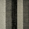 thumbnail image 3 of Nicole Miller New York Patio Country Charlotte Modern Striped Indoor/Outdoor Area Rug, Black/Grey, 5'2"x7'2", 3 of 9