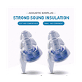 thumbnail image 3 of 2 Pairs High Fidelity Concert Ear Plugs with Fitler, Hearing Protection for DJs, Nightclub, Concert, Motorcycles, 3 of 6