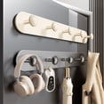 thumbnail image 1 of Sentmoon Over the Door Organizer Bathroom Door Organizer Magnetic Door Rear Hook No Punching One Of Entrance Entrance Entrance Security Door Clothes Hook Clothes Hanger Key Bag Storage, 1 of 7