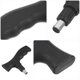 thumbnail image 3 of CRILSTYLEO 2Ud Asa Reemplazo Para Muletas Y Bastones Con Mango Ergonómico Antideslizante En Negro, 3 of 8