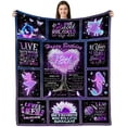 thumbnail image 1 of LHSHID 12 Year Old Girl Gifts for Birthday 12th Birthday Decorations for Girls Birthday Gifts for 12 Year Old Girls 12 Year Old Girl Gift Ideas Throw Blanket 30"x40", 1 of 6