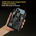 thumbnail image 6 of VIPERADE VE16 Pocket Organizer, EDC Pouch for Men, 7 Pockets EDC Pocket Organizer Velcro Pouch for Everyday Carry, Multitool Pocket Pouch Wallet for EDC Gears, Pocket Pouch for Men, 6 of 6