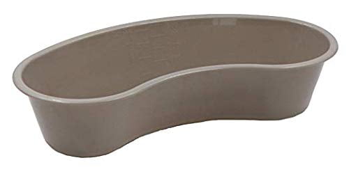 Emesis Basin - 500 CC Kidney Shaped Grey Emesis Basin with Graduations (Pack of 5)