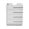thumbnail image 2 of Fresca Livello 24" White Modern Bathroom Cabinet, 2 of 4