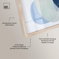 thumbnail image 4 of Serene Overlap II Shadowbox Print Modern Wall Decor by Art Remedy, Blonde Frame, 24 x 24, 4 of 7