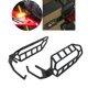 thumbnail image 5 of 2 piezas de material acero inoxidable motocicleta luz de jaulas cubierta para 2019 2020 Accesorios, 5 of 8