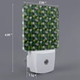 thumbnail image 2 of Uemuo Tropical Leaves1 Night Light, Night Lights Plug into Wall, Dusk to Dawn Sensor Warm White Led Night Light 0.5W-UK, 2 of 9