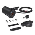 thumbnail image 3 of Adaptador de cargador universal para coche QC 3.0 DC12-24V para montaje en manillar con encendido y apagado Luz naranja, 3 of 9