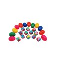 thumbnail image 4 of Pre-Filled Bright Plastic Easter Eggs with Puzzle Cube Eraser, Ideal for Hunt and Baskets, Prize Box Toys for Classroom, Party Favors for Birthday, Holiday, School, Hunting Supplies, 12 PCs., 4 of 5