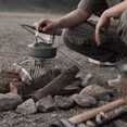 thumbnail image 3 of Outdoor Camping Stoves Rack Portable Stainless Steel Fire Frame Multifunctional Picnic BBQ Cooking Accessory Fire Burn Pit Stand Bonfire Support, 3 of 8