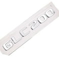 thumbnail image 1 of ZWEIP Car Rear Tail Emblem Number Letters Car Sticker For Mercedes Benz GLC200 GLC 200 Chrome Silver/ Matte Black, 1 of 2
