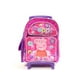 Nouveau Peppa Pig Allover Flower Small Todder Rolling Backpack-2304 – image 1 sur 1