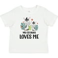 thumbnail image 3 of Inktastic Zebra My Granny Loves Me Boys or Girls Baby T-Shirt, 3 of 5