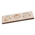 thumbnail image 1 of Tablero de actividades para bebés Montessori, juguetes educativos para el aprendizaje temprano, regalo animal color madera, 1 of 9