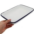 thumbnail image 3 of CRAFTHROU 1Pcs Rectangular Enamel Baking Pan Nonstick and Easy to Clean for Baking Casserole Dishes in Kitchen, 3 of 8
