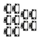 thumbnail image 1 of 10 bisagras de puerta giratorias premium de fácil instalación para gabinetes. Negro, 1 of 9