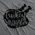 thumbnail image 4 of Turkey Smuggler T shirt Funny Thanksgiving Maternity Shirt Pregnancy New Baby Tee, 4 of 7