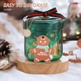 thumbnail image 3 of 50PCS Etiqueta colgante de Navidad Etiquetas de hombre de jengibre para regalo Paquete de envoltura y etiqueta de regalo de Navidad DIY, 3 of 7