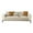 Khaki, variant on Upgraded Couch Covers - Minimalist Couch Cover Thickened Plush Sofa Cover Non Slip Couch Slipcover for 3 Cushion Couch Sofa Cover for Sectional Sofa Couch Cover Pet Friendly(27.6"×59",Orange)