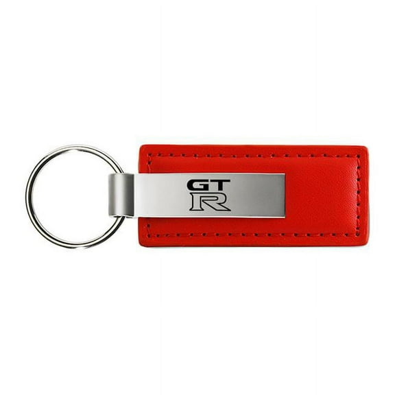 Au-Tomotive Gold KC1542.GTR GTR Red Leather Key Fob