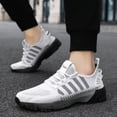 thumbnail image 6 of BERANMEY Sneakers for Men Lightweight Slip On Mens Sneaker Breathable Knit Casual Shoes for Mens Comfortable Walking Tennis Work Driving Shoes with Flexible Non-Slip Sole, 6 of 7
