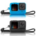 thumbnail image 1 of Funda protectora de silicona para Gopro Hero 9 con cordón, 1 of 2
