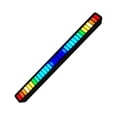 thumbnail image 2 of Luz de coche LED Lámpara de ritmo de música colorida Control de voz Iluminación decorativa de escritorio Luz de atmósfera, negro Guardurnaity EL002231-02, 2 of 2