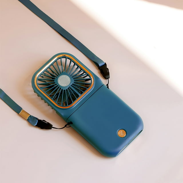 Yhmxh Ventilateur de Bureau Ventilateur Portable Ventilateur de Boîte Mini Ventilateur Machine Multiusage Pliant Mini Recharge USB Petit Ventilateur Ventilateur à Trois Vitesses Ventilateur Portatif pour Étudiant Ventilateur Suspendu Pliant Ventilateur de Bureau Ventilateur de Bureau