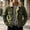 #79-Army Green, variant on Ceisia Mens Lapel Corduroy Sherpa Lined Button Front Warm Winter Jacket Coat Army Green XXL Gift