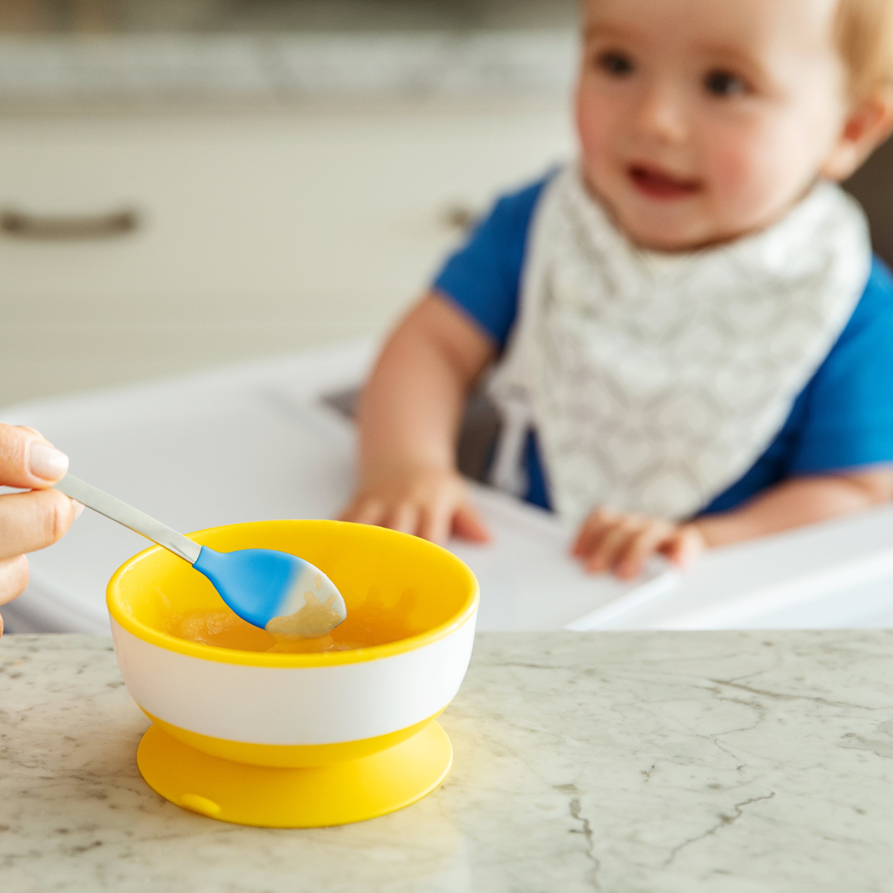 Utensils Munchkin Kids White Hot Infant Safety Spoons Soft Tips